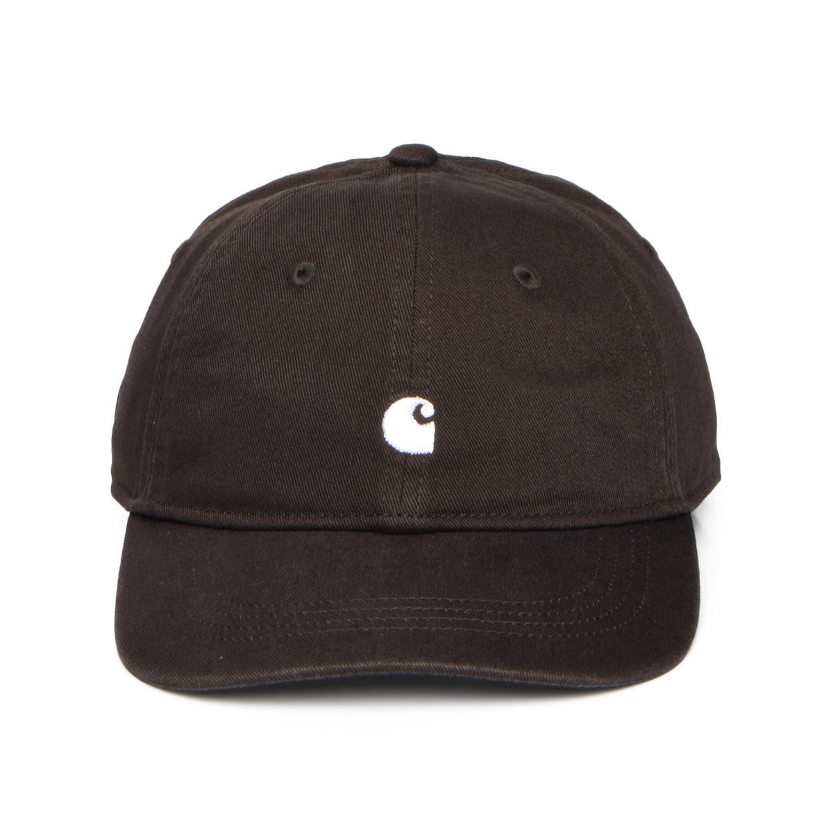 Gorra de béisbol Madison Logo de Carhartt WIP - Tabaco-Blanco