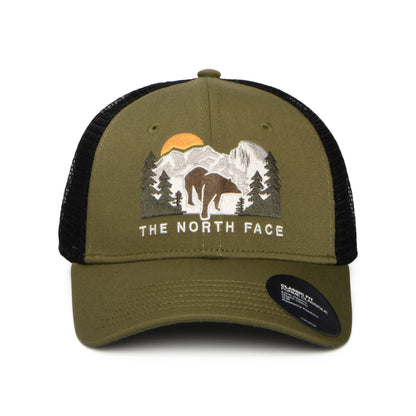 Gorra de camionero Mudder bordado reciclado de The North Face - Verde Musgo