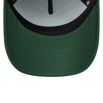 Gorra de camionero A-Frame de temporada Paris Saint-Germain FC de New Era - Verde Oscuro