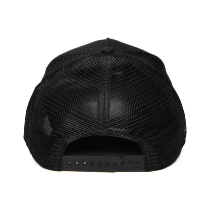 Gorra de camionero Cancelled Skull de Goorin - Negro