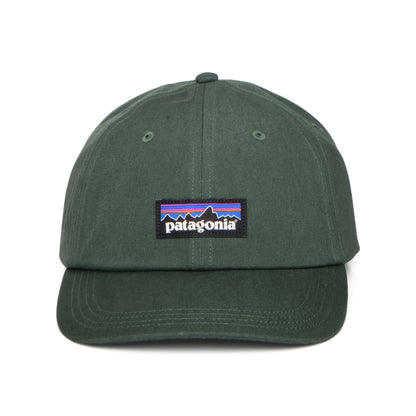 Gorra de béisbol P-6 Label Trad de algodón orgánico de Patagonia - Verde Pino