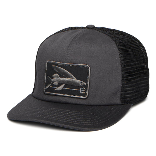 Gorra de camionero Flying Fish Relaxed de Patagonia - Tinta Negro