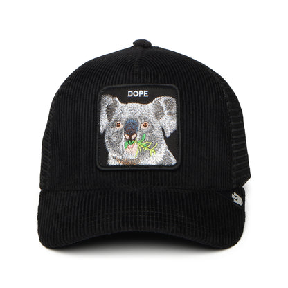 Gorra de camionero Dope de Goorin - Negro