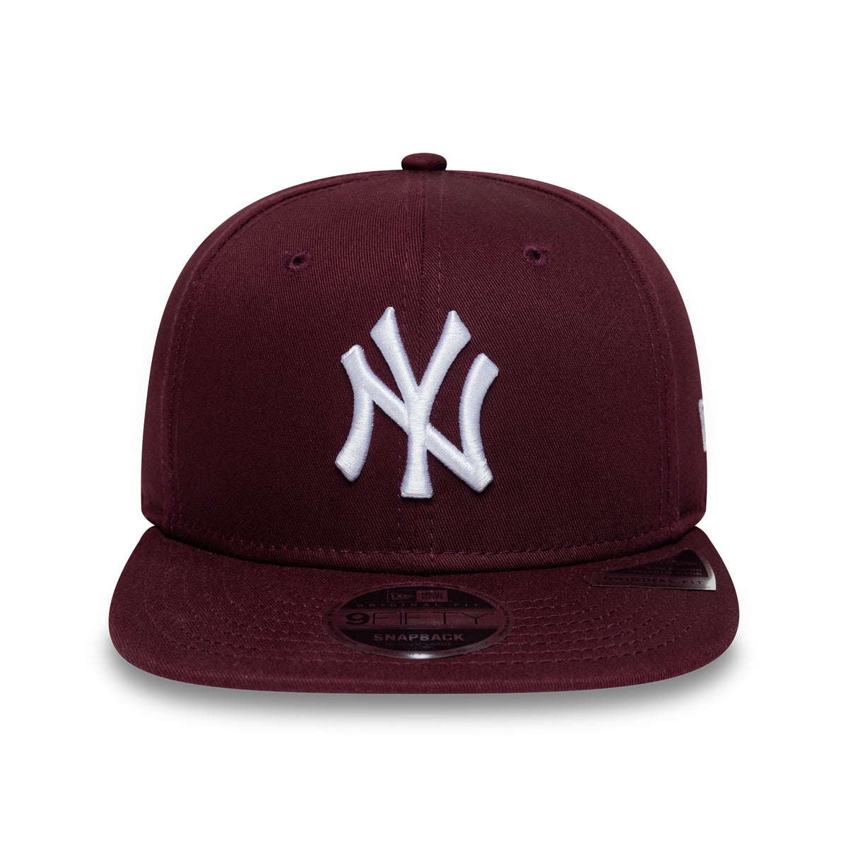 Gorra Snapback 9FIFTY MLB League Essential New York Yankees de New Era - Granate-Blanco