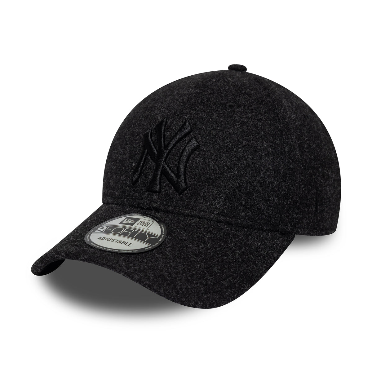 Gorra de béisbol 9FORTY MLB Winter New York Yankees de New Era - Negro Jaspeado