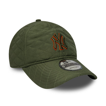 Gorra de béisbol 9TWENTY MLB Padded Outline New York Yankees de New Era - Oliva-Naranja