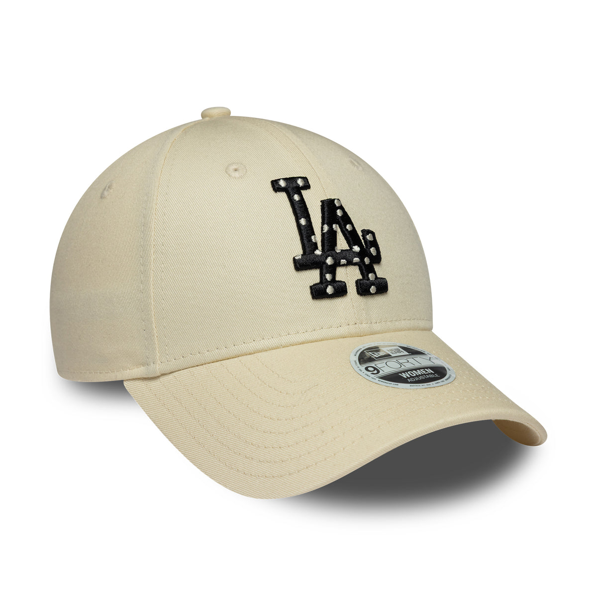 Gorra de béisbol 9FORTY MLB Polka Dot Infill L.A. Dodgers de New Era - Crema-Negro