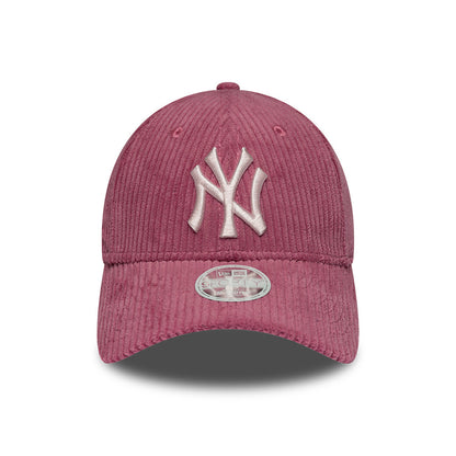 Gorra de béisbol 9FORTY M-Crown MLB Chunky Cord New York Yankees de New Era - Rosa Palo