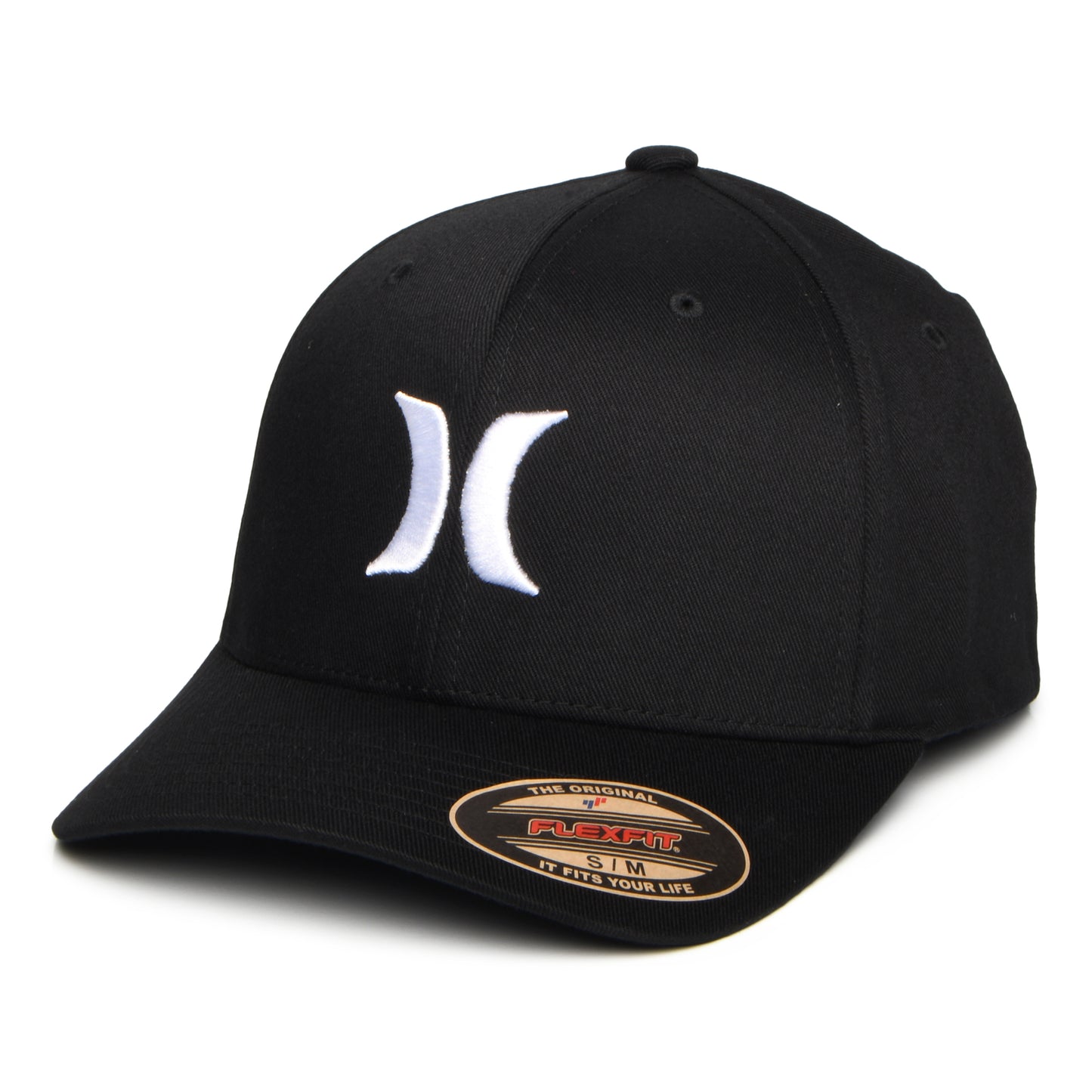 Gorra de béisbol One & Only Flexfit de Hurley - Negro-Blanco