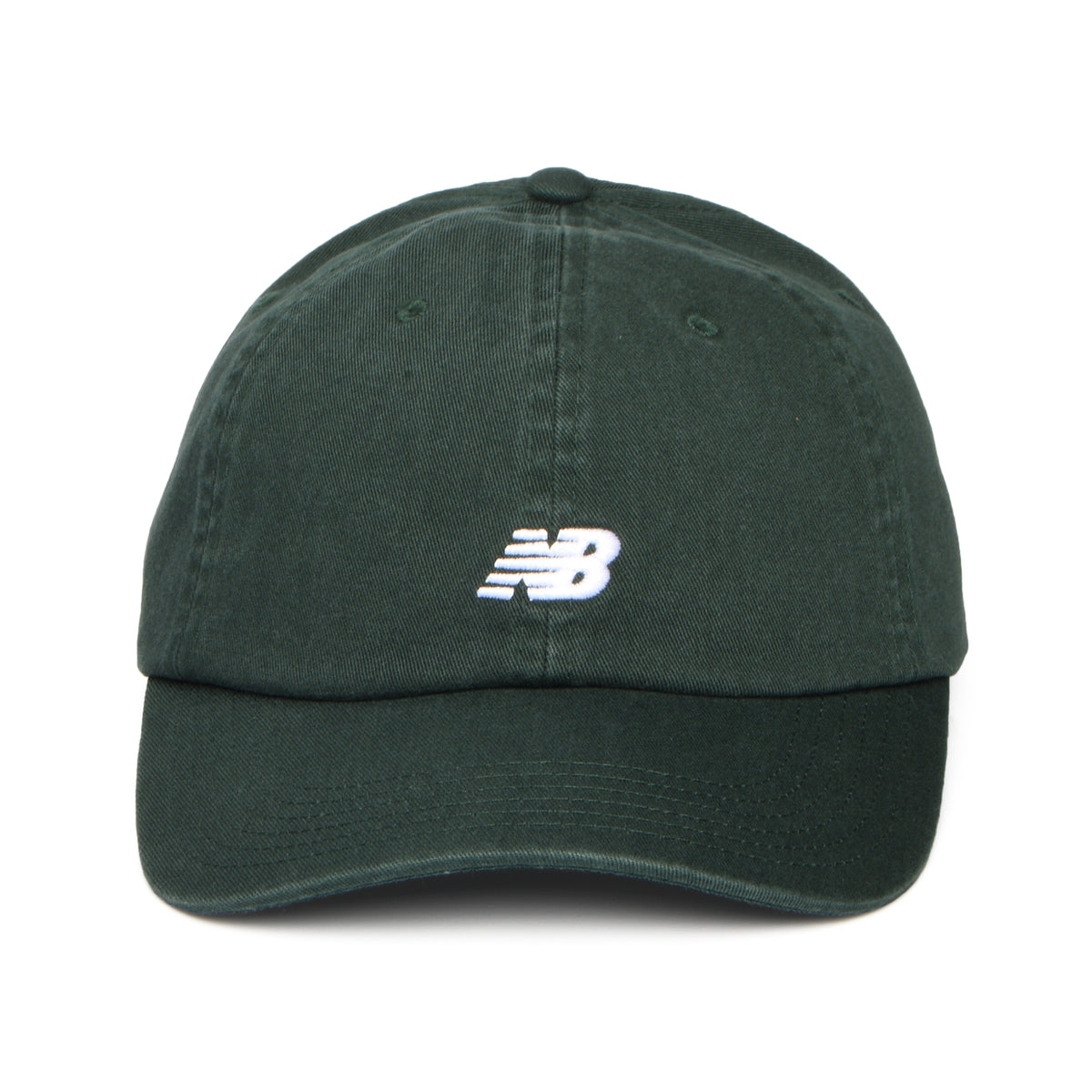 Gorra de béisbol Classic V 2.0 de sarga de algodón de New Balance - Bosque
