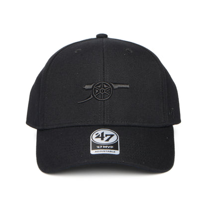 Gorra Snapback Gunners MVP Arsenal FC de 47 Brand - Negro sobre Negro