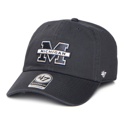 Gorra de béisbol NCAA Clean Up Michigan Wolverines de 47 Brand - Azul Marino Lavado