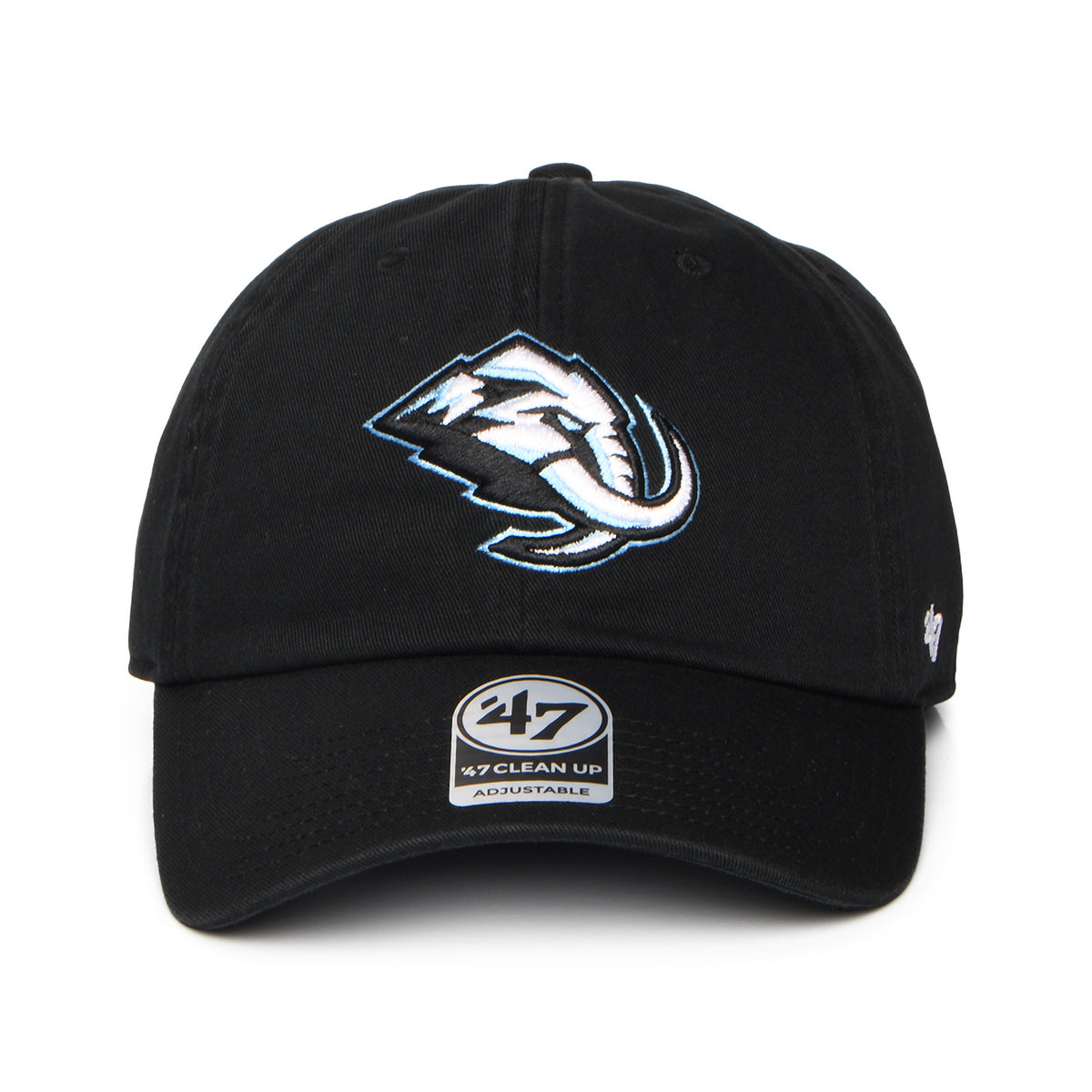 Gorra de béisbol NHL Clean Up Utah Mammoth de 47 Brand - Negro
