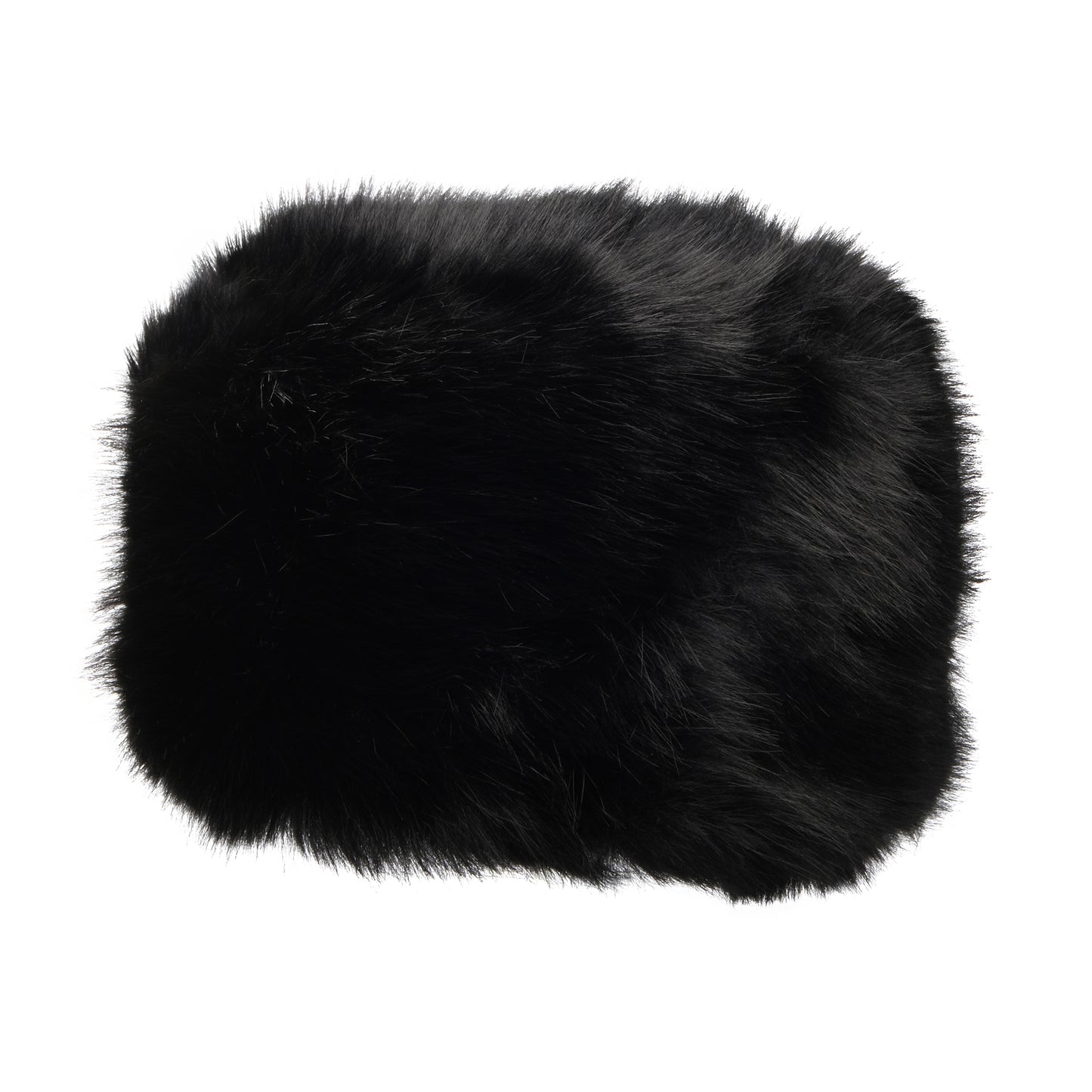 Sombrero de invierno de piel sintética de Whiteley - Negro