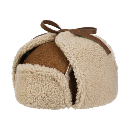 Gorro Aviador de piel de cordero de Stetson - Whisky