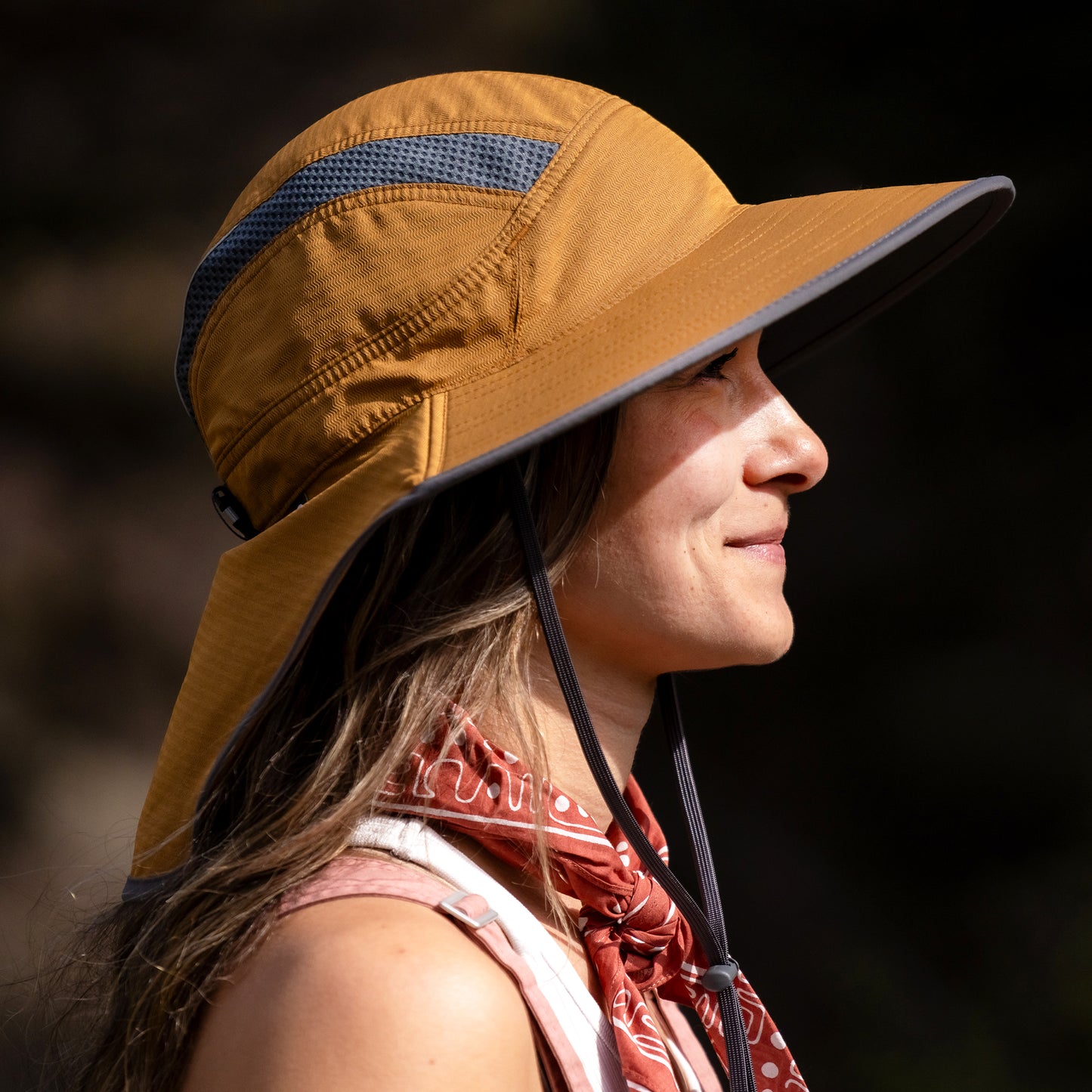 Sombrero de Sol Ultra Adventure resistente al agua de Sunday Afternoons - Siena-Tostado