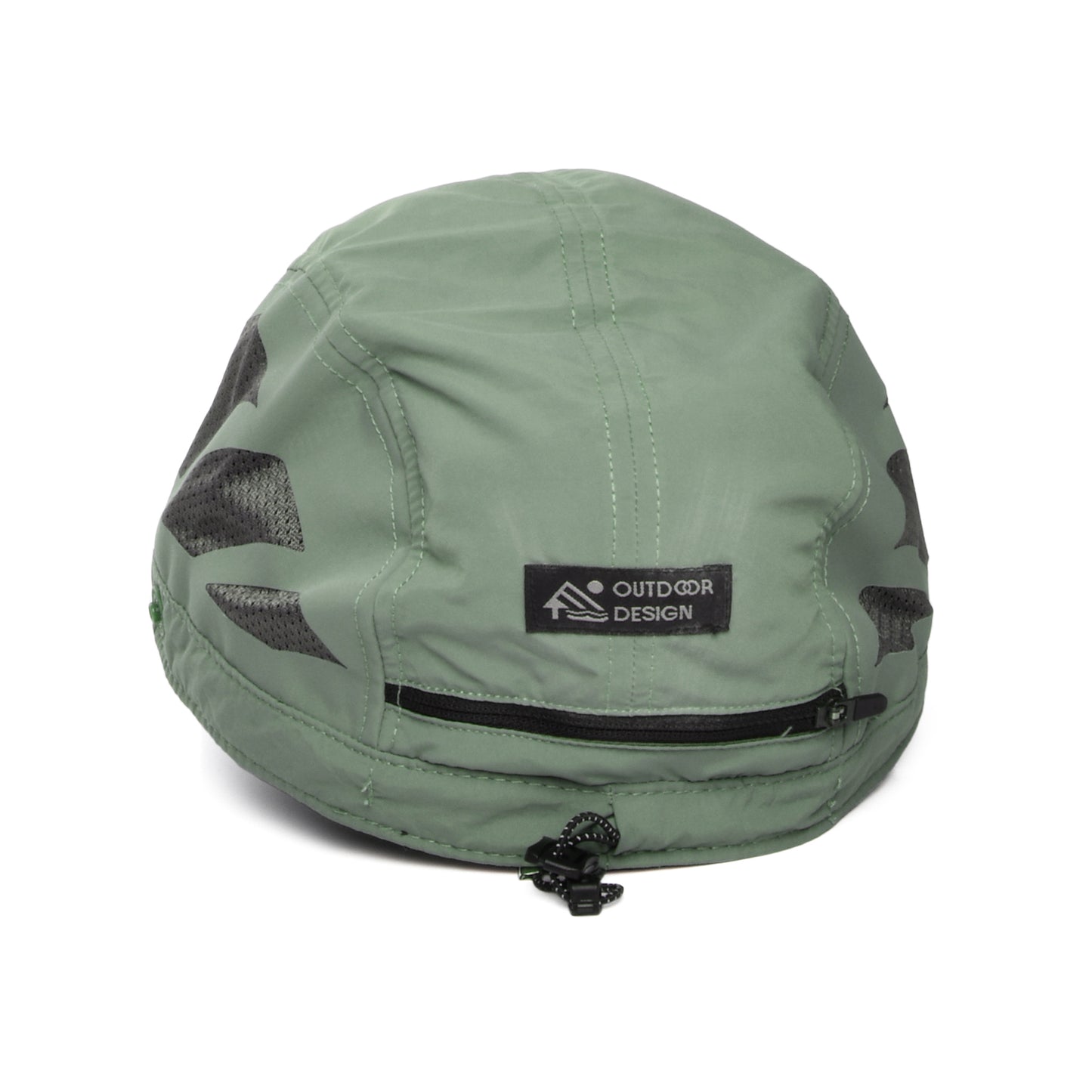 Gorra con solapa Umbra Fishing de Dorfman Pacific - Verde Oliva