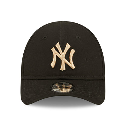 Gorra de béisbol bebé 9FORTY MLB League Essential New York Yankees de New Era - Negro-Avena