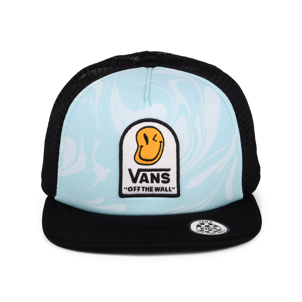 Gorra Trucker niños Marble de Vans - Azul