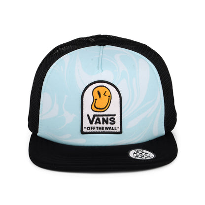 Gorra Trucker niños Marble de Vans - Azul