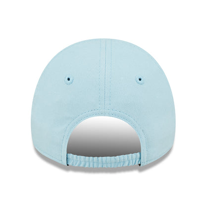 Gorra de béisbol bebé 9FORTY MLB League Essential New York Yankees de New Era - Azul Claro-Blanco