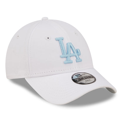Gorra de béisbol niños 9FORTY MLB League Essential L.A. Dodgers de New Era - Blanco-Azul Claro