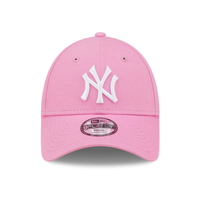 Gorra de béisbol niños 9FORTY MLB League Essential New York Yankees de New Era - Rosa-Blanco