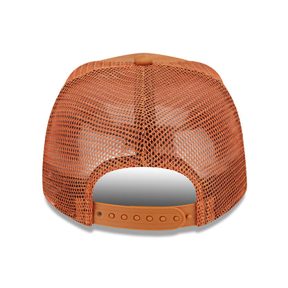 Gorra Trucker niños A-Frame MLB Tonal Mesh L.A. Dodgers de New Era - Ocre