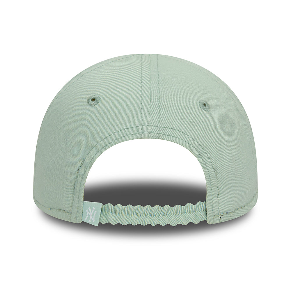Gorra de béisbol 9FORTY MLB Icon New York Yankees para bebé de New Era - Menta-Rosa
