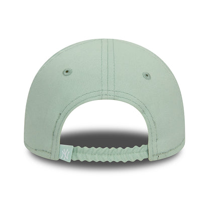 Gorra de béisbol 9FORTY MLB Icon New York Yankees para bebé de New Era - Menta-Rosa