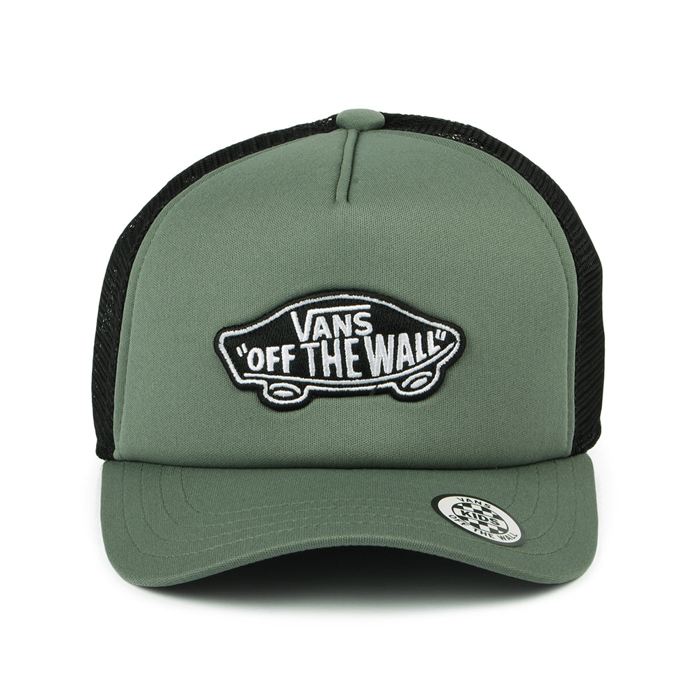 Gorra de camionero niños Parche clásico visera curvada de Vans - Menta