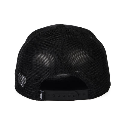 Gorra Trucker Pixel Flame de Vans - Negro
