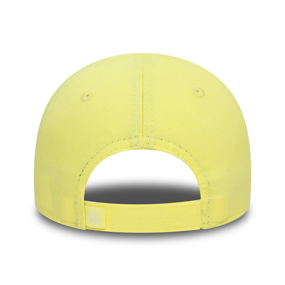 Gorra de béisbol niños 9FORTY MLB Icon New York Yankees de New Era - Amarillo Claro-Blanco