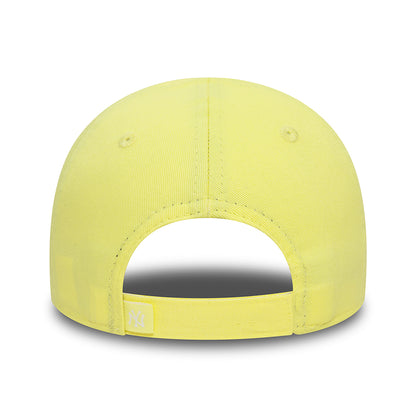 Gorra de béisbol niños 9FORTY MLB Icon New York Yankees de New Era - Amarillo Claro-Blanco
