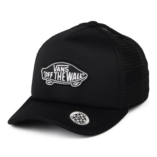 Gorra de camionero niños Parche clásico visera curvada de Vans - Negro