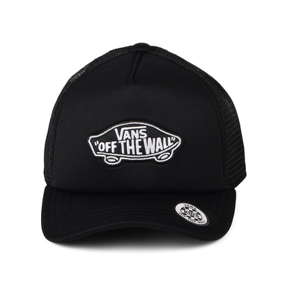 Gorra de camionero niños Parche clásico visera curvada de Vans - Negro