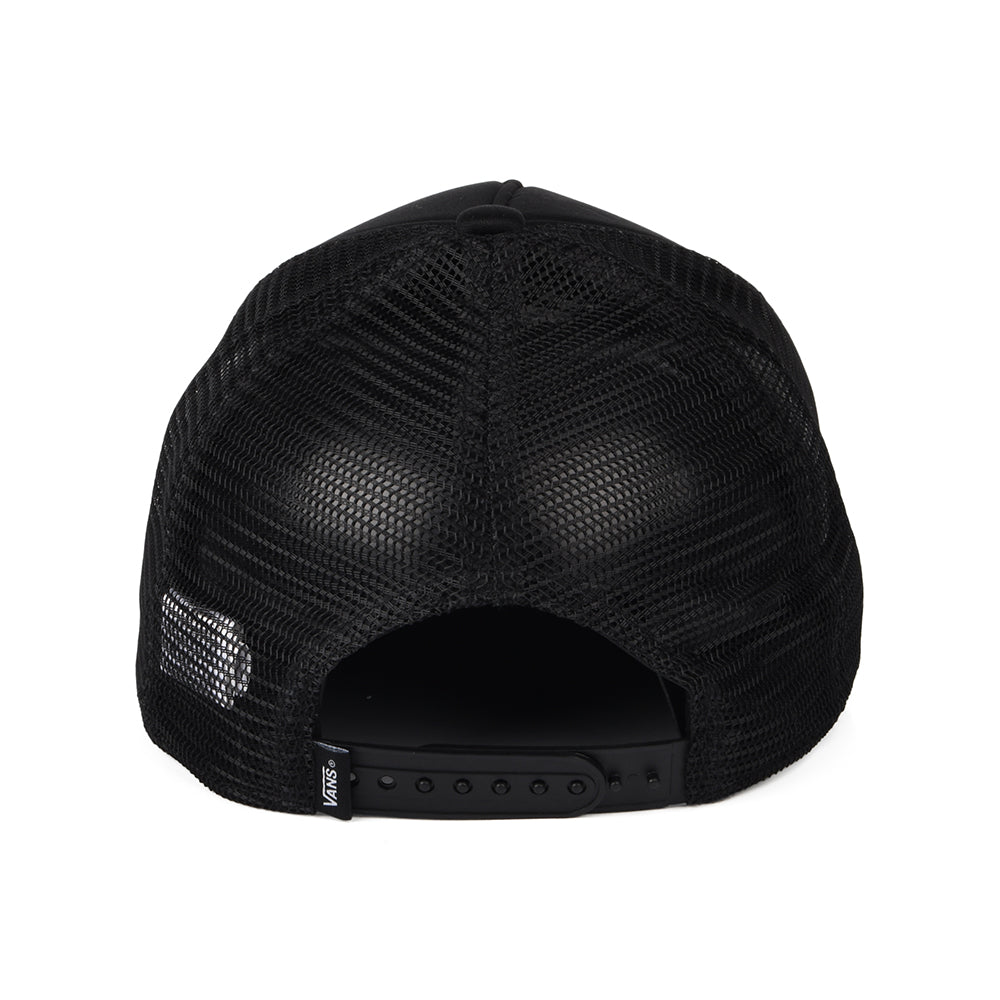 Gorra de camionero niños Parche clásico visera curvada de Vans - Negro