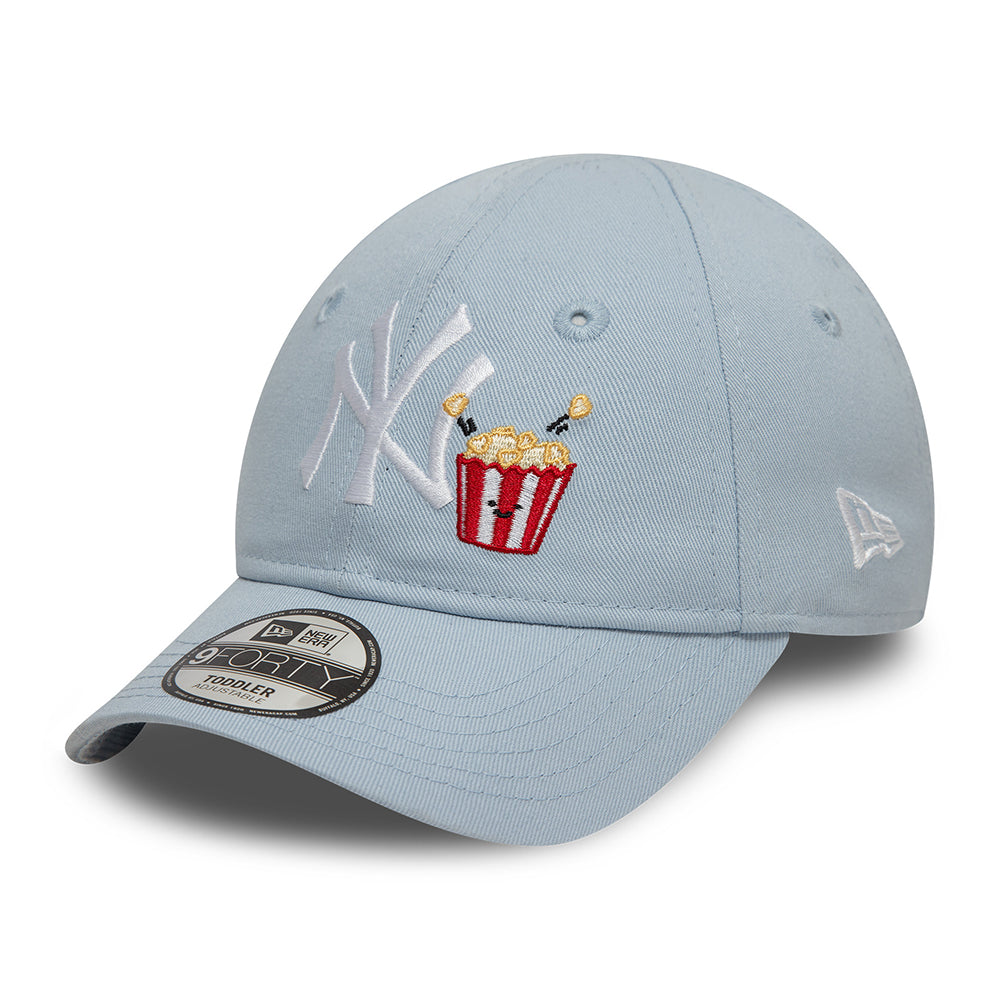 Gorra de béisbol niños 9FORTY MLB Icon New York Yankees de New Era - Azul Claro-Blanco