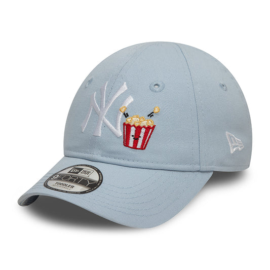 Gorra de béisbol niños 9FORTY MLB Icon New York Yankees de New Era - Azul Claro-Blanco