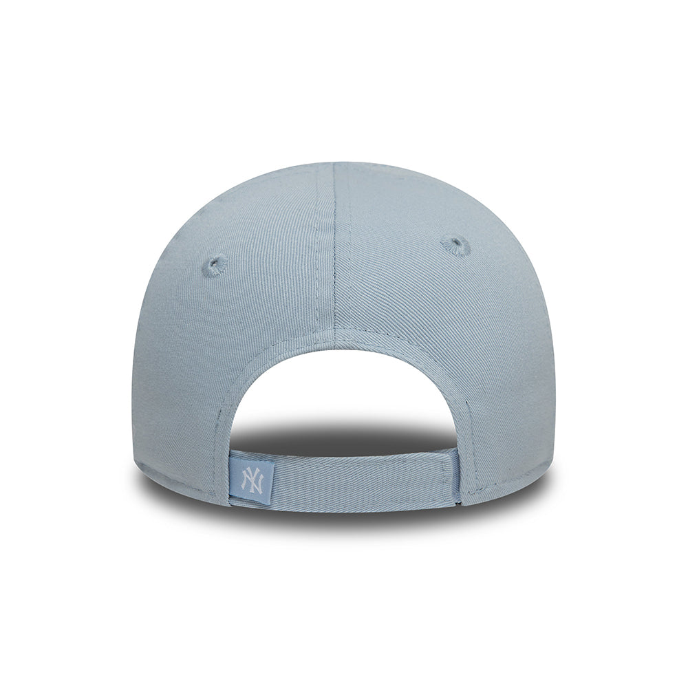 Gorra de béisbol niños 9FORTY MLB Icon New York Yankees de New Era - Azul Claro-Blanco