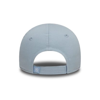 Gorra de béisbol niños 9FORTY MLB Icon New York Yankees de New Era - Azul Claro-Blanco