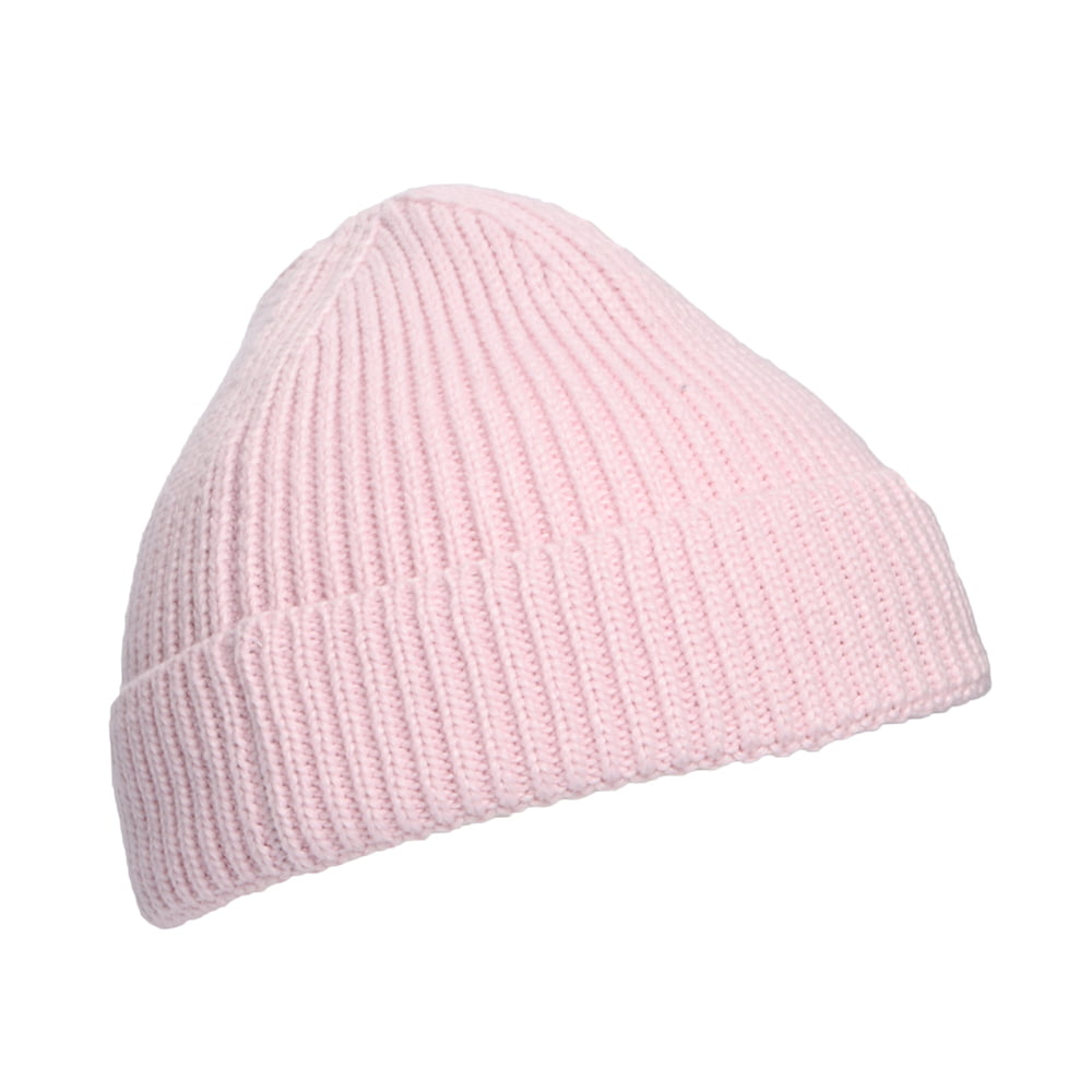 Gorro Beanie bebé TNF Box Logo reciclada con vuelta de The North Face - Rubor