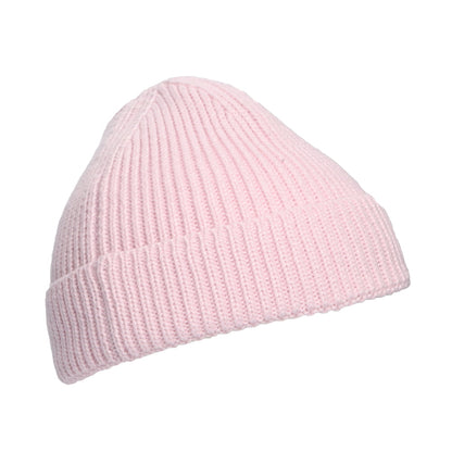 Gorro Beanie bebé TNF Box Logo reciclada con vuelta de The North Face - Rubor