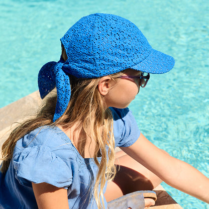 Gorra de Sol Wuppy de algodón de Barts - Azul Real