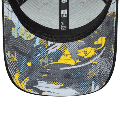 Gorra de béisbol 9FORTY - DC Comics Batman de New Era - Gris-Negro