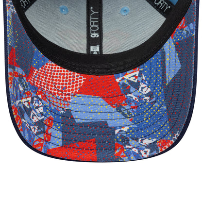 Gorra de béisbol 9FORTY - DC Comics Superman de New Era - Azul Cielo-Azul Marino