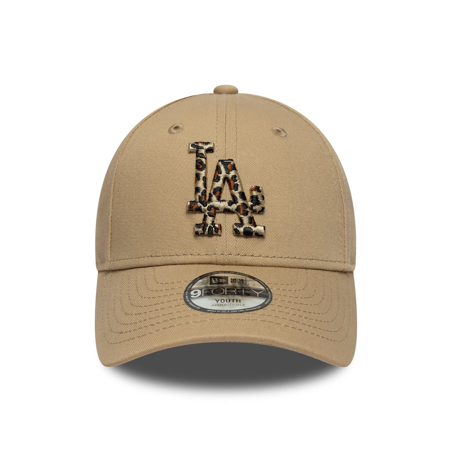 Gorra de béisbol niñas 9FORTY MLB Animal Infill L.A. Dodgers de New Era - Camel
