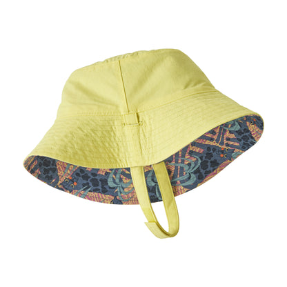 Sombrero de pescador Jaggy reversible Sol de Patagonia - Limón-Multi