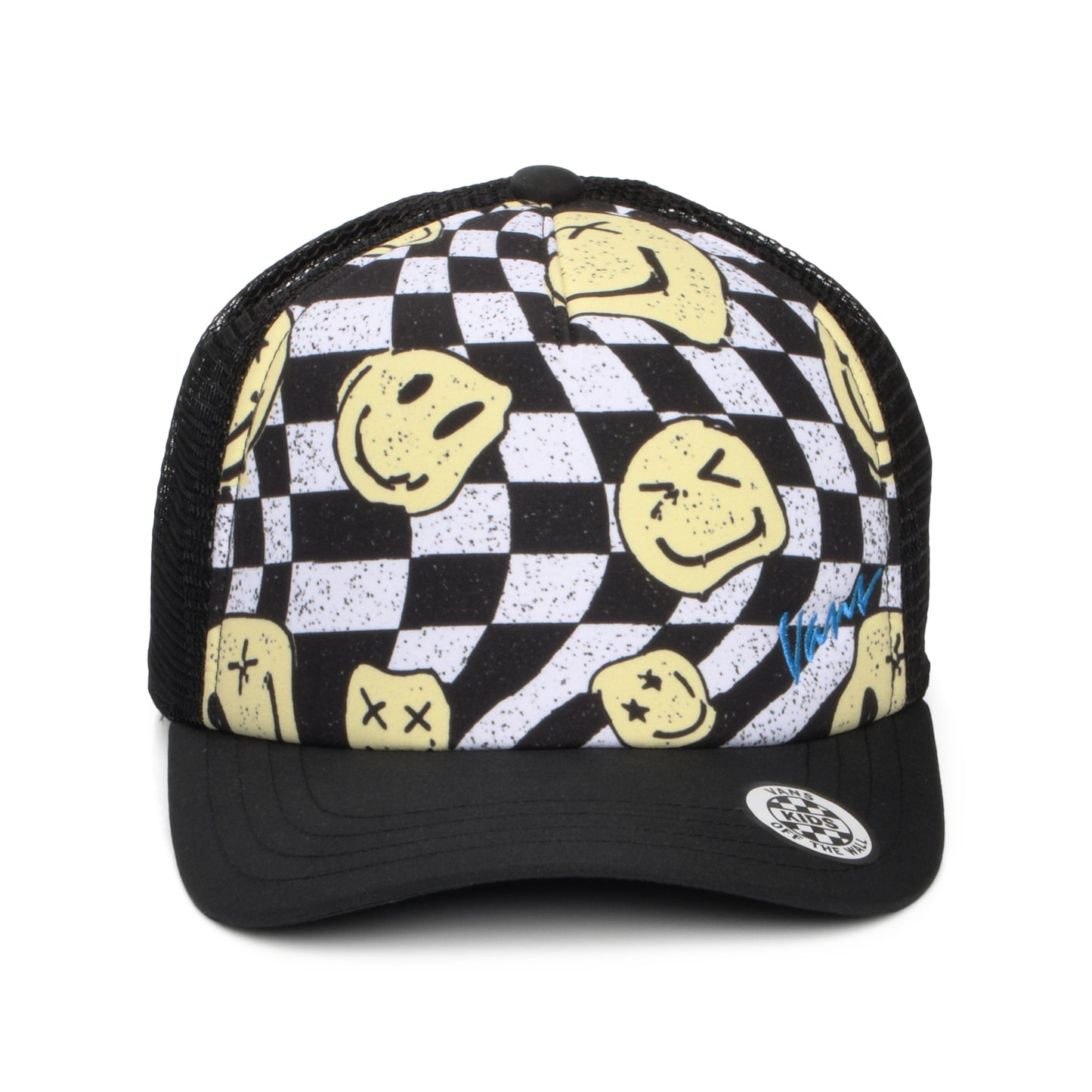 Gorra de camionero Twisted de Vans - Negro-Blanco
