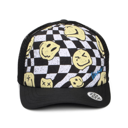 Gorra de camionero Twisted de Vans - Negro-Blanco